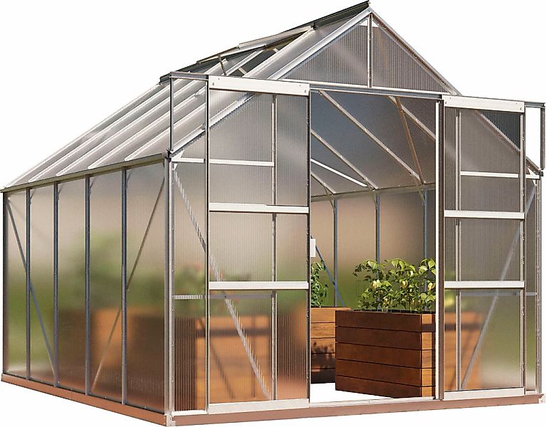 Vitavia Gewächshaus "Mars 8300" Alu-Profile, 6 mm Hohlkammerplatten günstig online kaufen