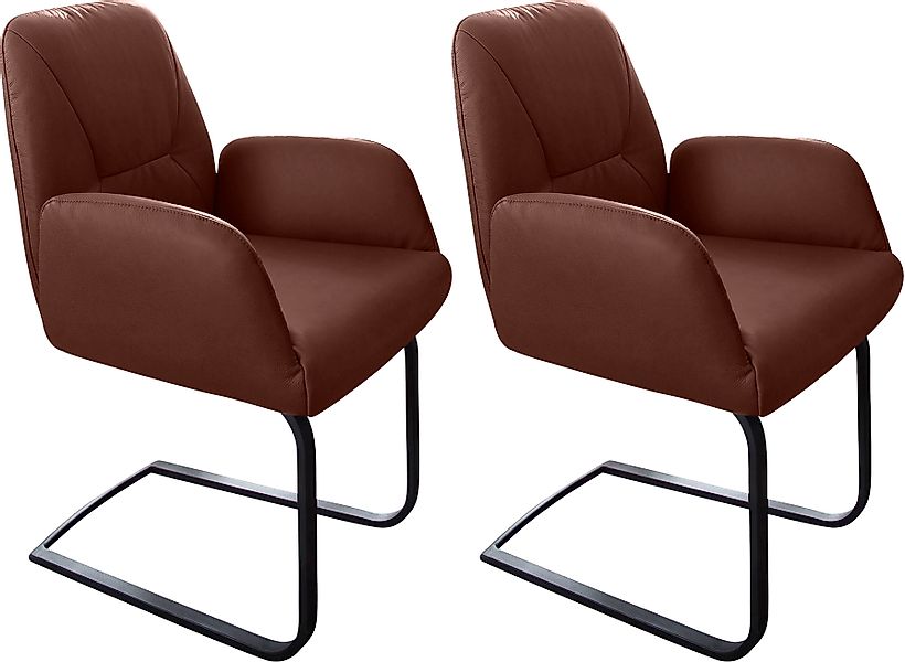 W.SCHILLIG Freischwinger »ole«, (Set), 2 St., Longlife Xtra-Leder Z69, 2er- günstig online kaufen