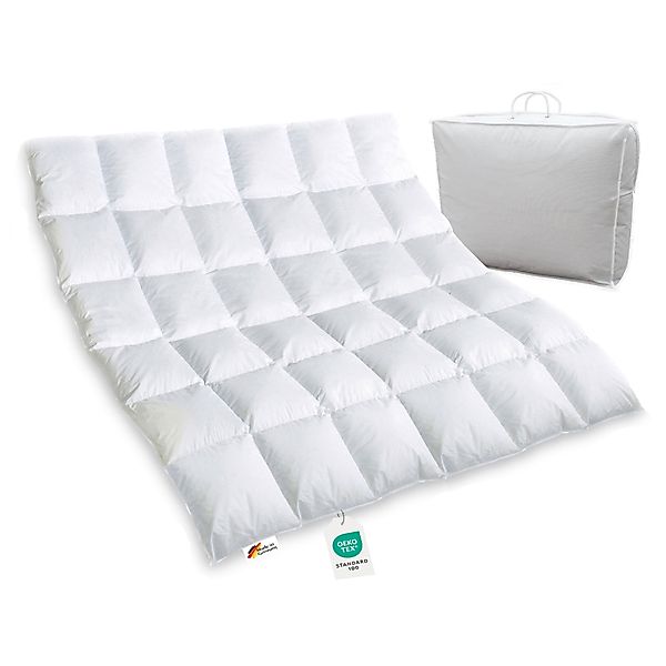 2350g neue sibirische Daunen Federn Bettdecke Daunendecke 200x200 warm günstig online kaufen