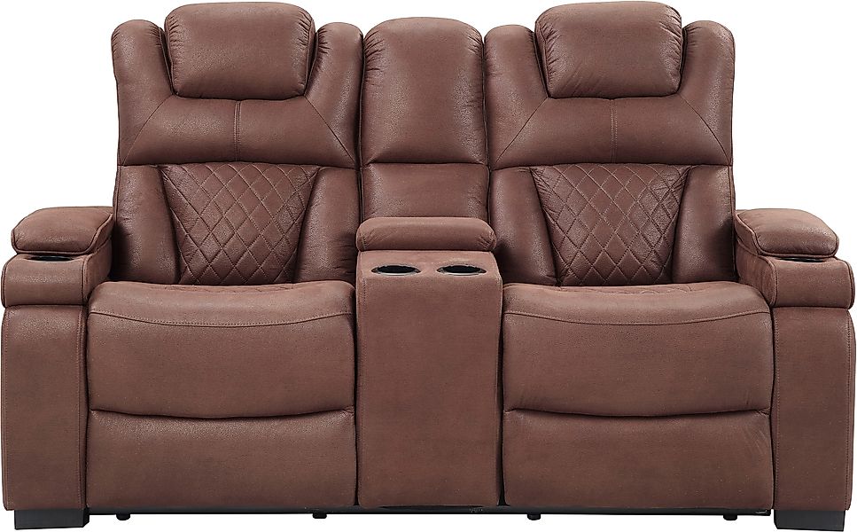 ATLANTIC home collection 2-Sitzer "Faris", Zwei Relaxfunktionen, Mittelkoso günstig online kaufen