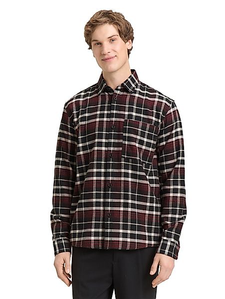 TOM TAILOR Denim Langarmhemd kariert günstig online kaufen