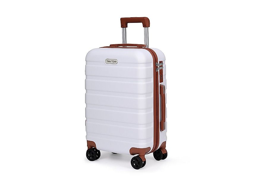 TAN.TOMI Handgepäckkoffer Koffer Hartschale Leicht Reisekoffer ABS Geräumig günstig online kaufen