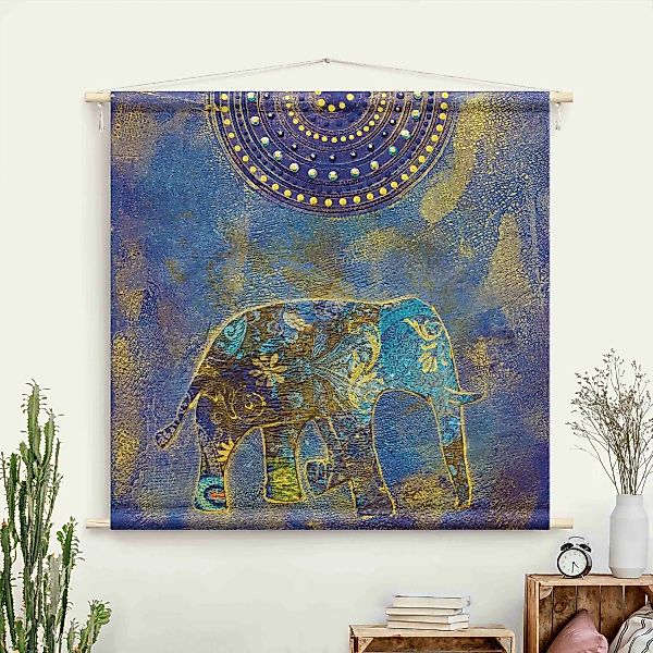 Wandteppich Elephant in Marrakech günstig online kaufen