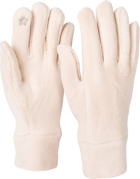 styleBREAKER Fleecehandschuhe Einfarbige Touchscreen Fleece Handschuhe günstig online kaufen