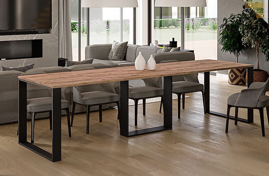 Endo-Moebel Esstisch Esstisch Kufentisch Borys 130 günstig online kaufen