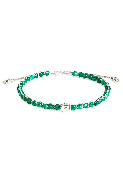 SAMAPURA Armband Grünes Smaragd Achat Armband, günstig online kaufen