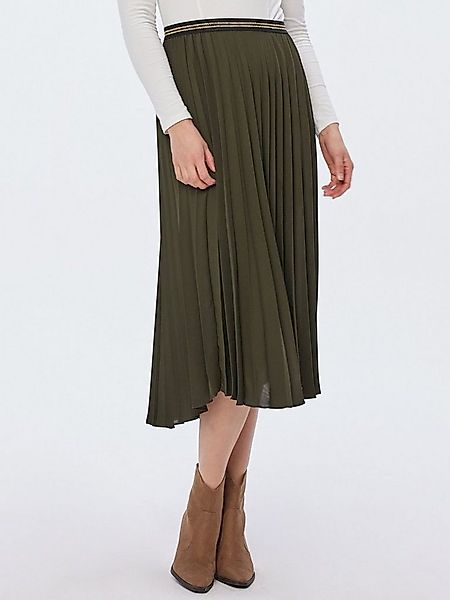 Sarah Kern Plisseerock Plisseerock weit mit Glitzerdetails günstig online kaufen