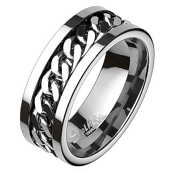Taffstyle Fingerring Biker Band Ring Ketten günstig online kaufen