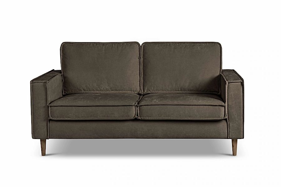 Home affaire 2-Sitzer "Pinto Skandi, 166 cm, Chenille, Struktur" mit Keder, günstig online kaufen