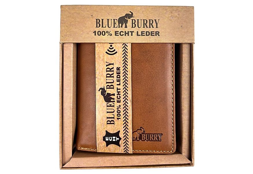 Taschen4life Brieftasche Herren Leder Geldbörse 089, inkl. Geschenkbox, RFI günstig online kaufen