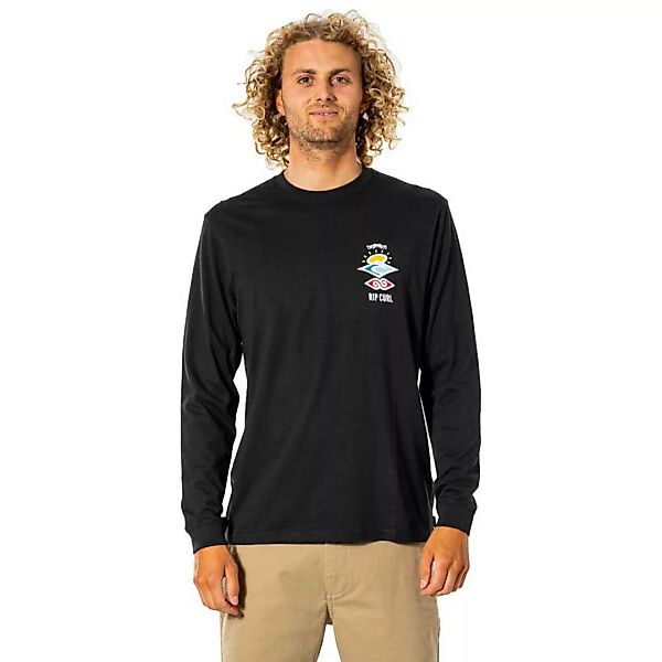 Rip Curl Search Essential Langarm-t-shirt M Black günstig online kaufen