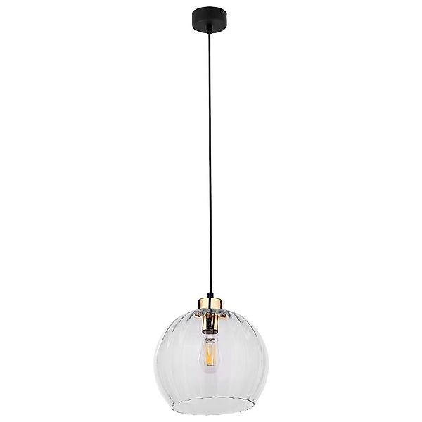 famlights | Pendelleuchte Mariella in Transparent E27 250mm günstig online kaufen