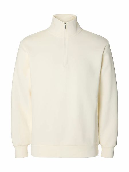 Selected Sweater SLHZREG-DAN SWEAT HALF ZIP günstig online kaufen