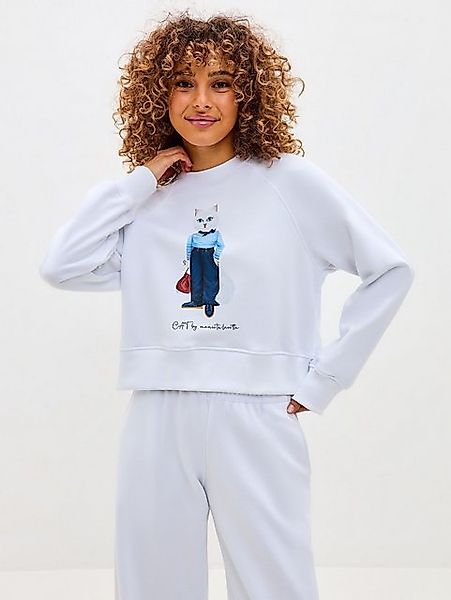 CAT by maniita lacitta Sweatshirt Bedrucktes Sweatshirt MARINER CAT (1-tlg) günstig online kaufen