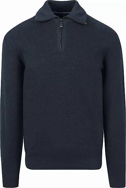 Casa Moda Halfzip Pullover Dunkelblau - Größe 5XL günstig online kaufen