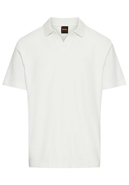BOSS ORANGE Poloshirt Pe_doubletowel aus Frottee-Qualität günstig online kaufen