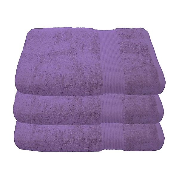 Julie Julsen Duschtücher 3-Duschtücher-Lavendel-Duschtuch 70 x günstig online kaufen