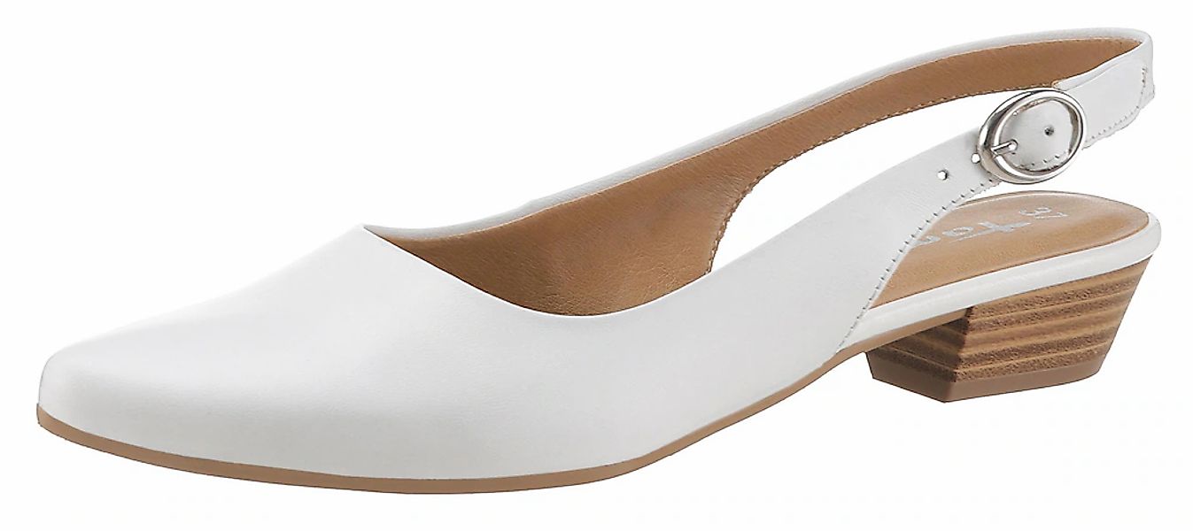 Tamaris Trina Slingpumps, Abendschuh, Sommerschuh, Blockabsatz, günstig online kaufen
