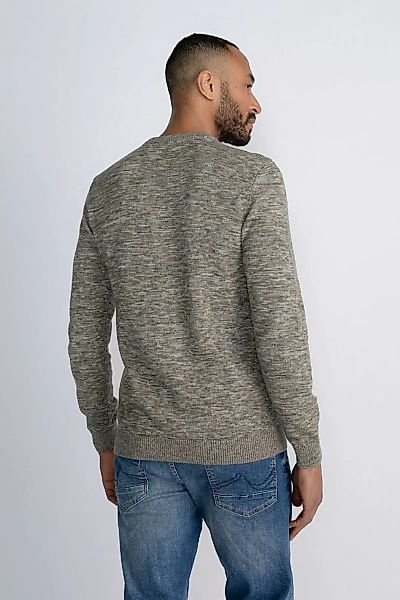 Petrol Pullover Melange Grün - Größe XXL günstig online kaufen