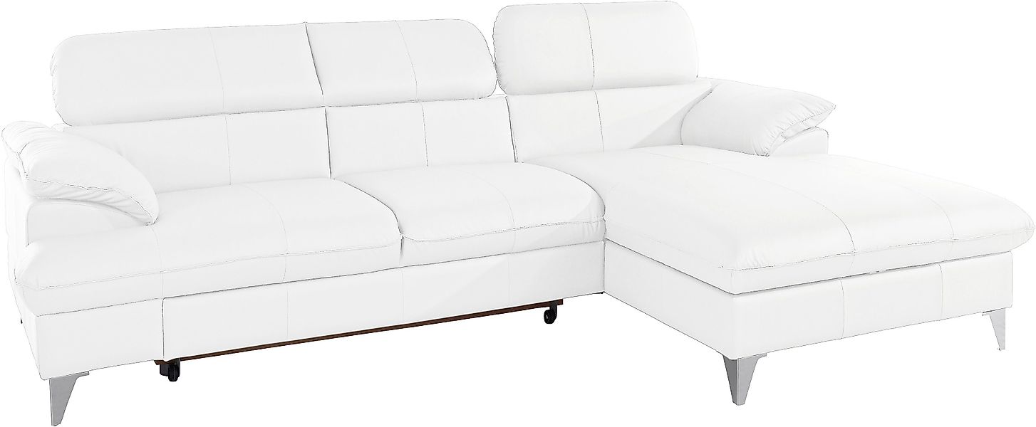 COTTA Ecksofa Caluso L-Form, mit Kopfteilverstellung, günstig online kaufen
