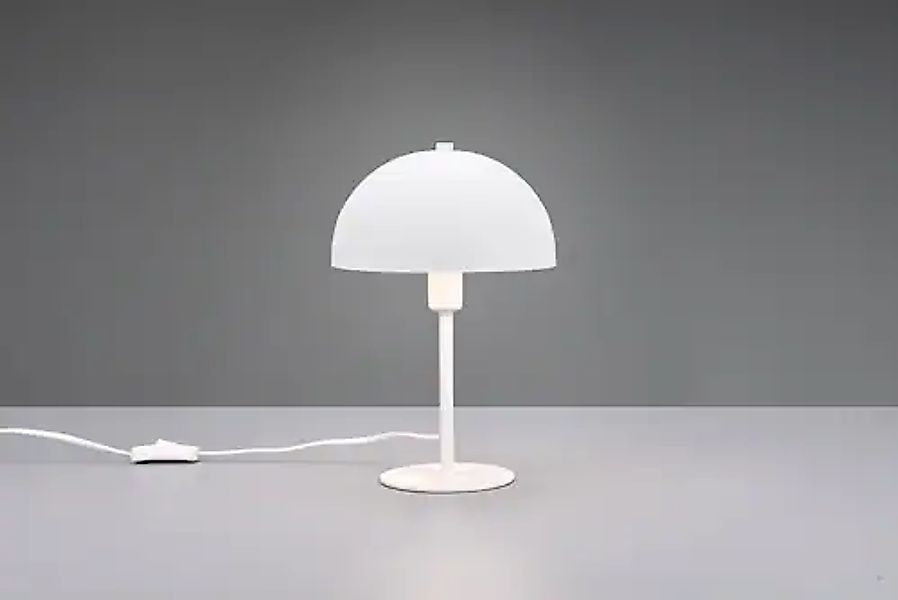 Leonique Tischlampe »MANON«, Tischlampe Pilzform Höhe 31cm Ø 20cm, für Leuc günstig online kaufen