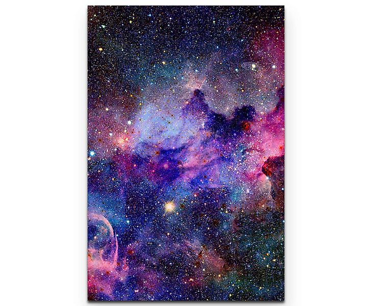 Sinus Art Leinwandbild Nebel und Galaxien günstig online kaufen