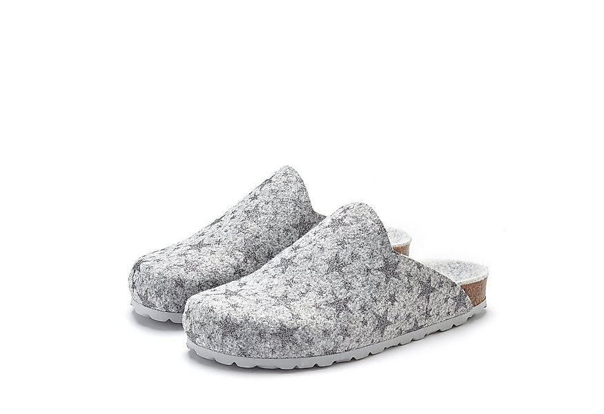 Vivance Dreams Pantolette, Clog, Pantoffel, Hausschuh, Pantolette aus Filz günstig online kaufen