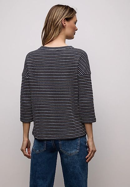 STREET ONE 3/4-Arm-Shirt mit 3/4 Ärmeln günstig online kaufen