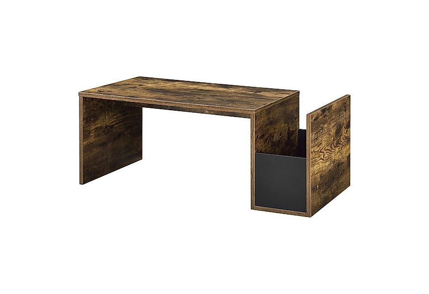 en.casa Couchtisch, Bollnäs Wohnzimmertisch 90x45x35cm Eiche dunkel günstig online kaufen