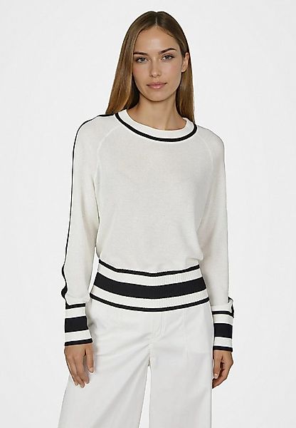 MARC AUREL Strickpullover mit Kontrast-Ringeln günstig online kaufen