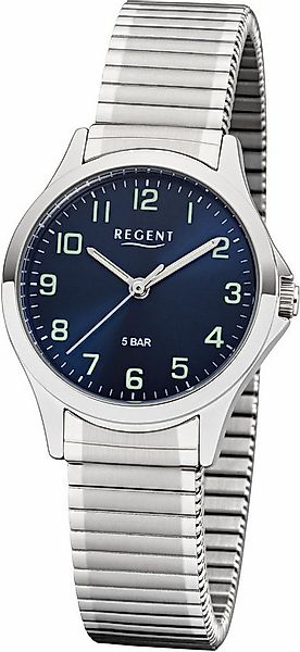 Regent Quarzuhr W0068-30857894, Armbanduhr, Damenuhr, Flexband, Zugband, Ed günstig online kaufen