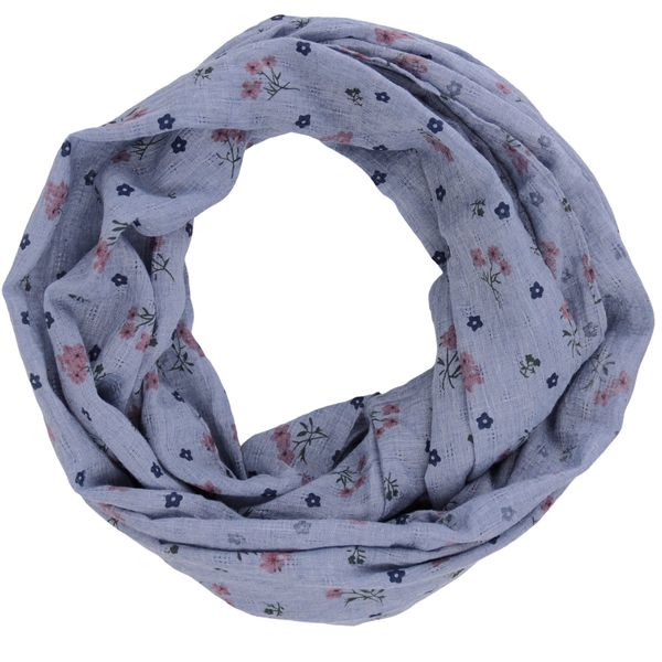 MIRROSI Loop Damen Schal mit Blumen-Muster günstig online kaufen