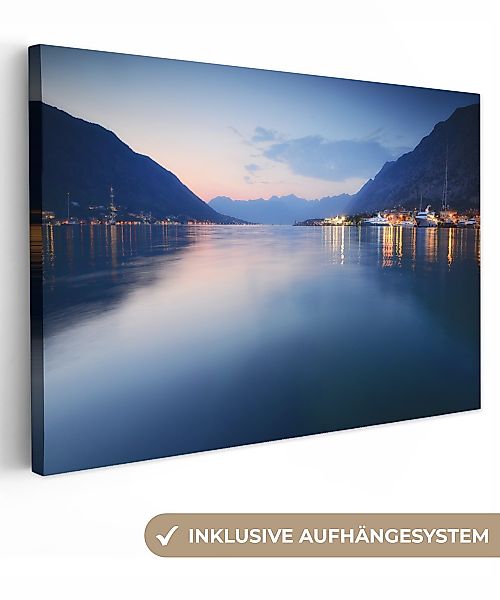 OneMillionCanvasses® Leinwandbild Bucht von Kotor mit günstig online kaufen