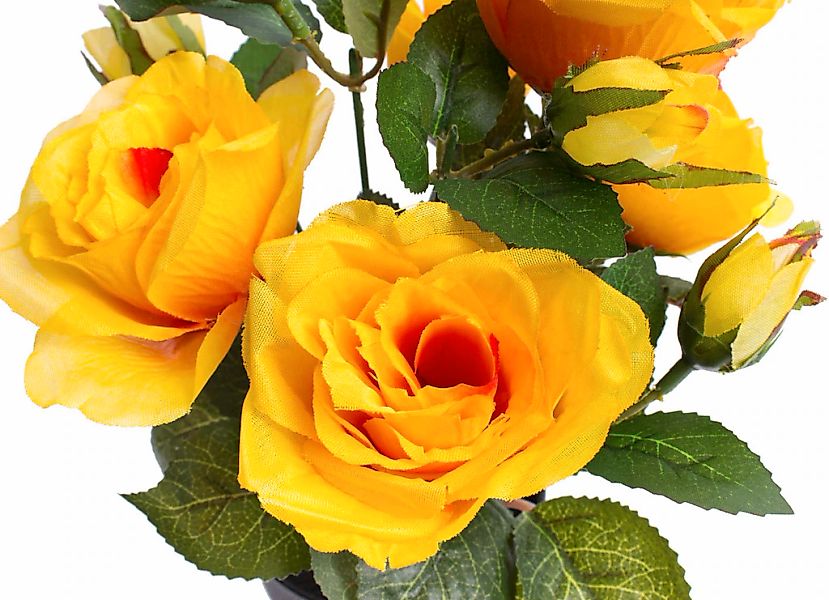 Botanic-Haus Kunstblume "Rosenbusch" günstig online kaufen