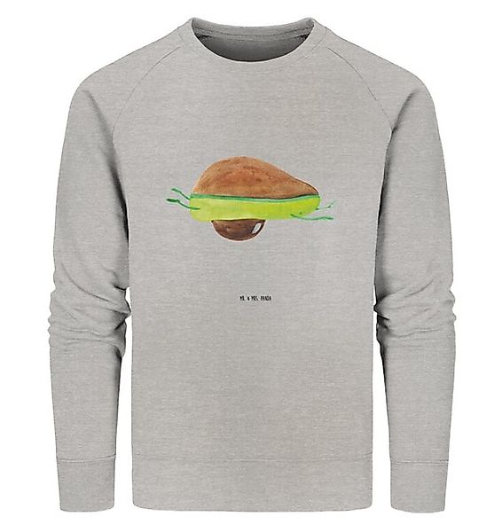 Mr. & Mrs. Panda Longpullover Avocado Yoga Größe S - Heather Grey - Geschen günstig online kaufen