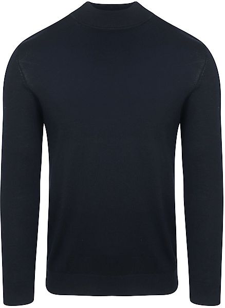 Profuomo Turtleneck Merino Pullover Blau - Größe L günstig online kaufen