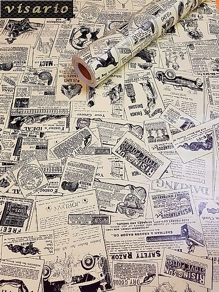 Visario 3D-Tapete 10m x 45 selbstklebend Tapete Folien Dekoration, bedruckt günstig online kaufen