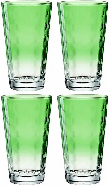 LEONARDO Gläser-Set »OPTIC«, (Set, 4 tlg.), 540 ml, 4-teilig günstig online kaufen