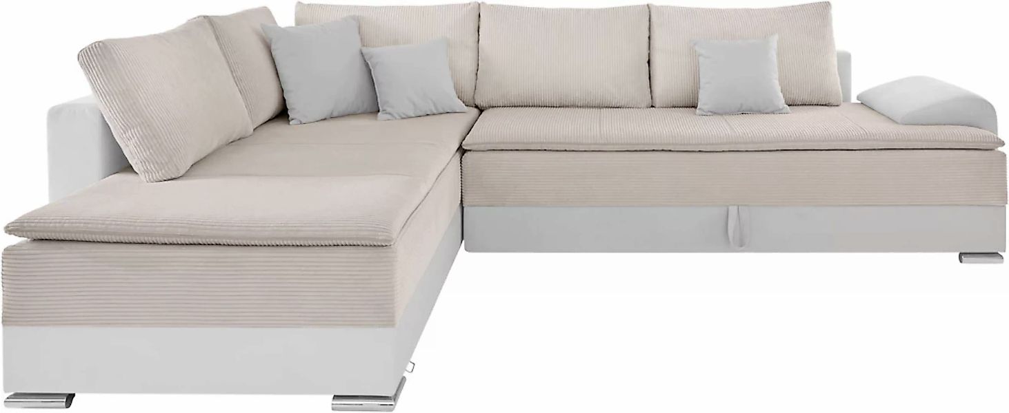 INOSIGN Ecksofa "Night & Day L-Form", mit Boxspring Bettfunktion 180x200 cm günstig online kaufen