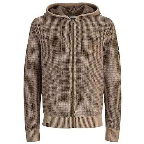 Jack & Jones  Pullover 12278966 ETHAN ZIP-CROCKERY günstig online kaufen