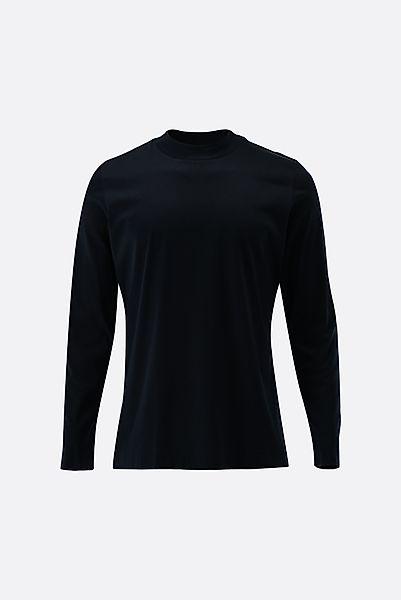 Stehkragenshirt aus Swiss Cotton günstig online kaufen