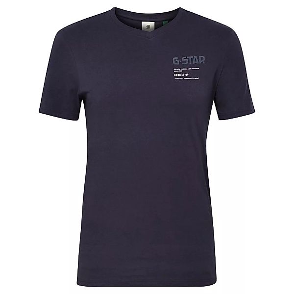 G-star Chest Graphic Slim Kurzarm T-shirt S Sartho Blue günstig online kaufen