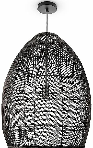 Paco Home Pendelleuchte »VIHMA« E27 Rattan Pendelleuchte Esstischlampe Natü günstig online kaufen