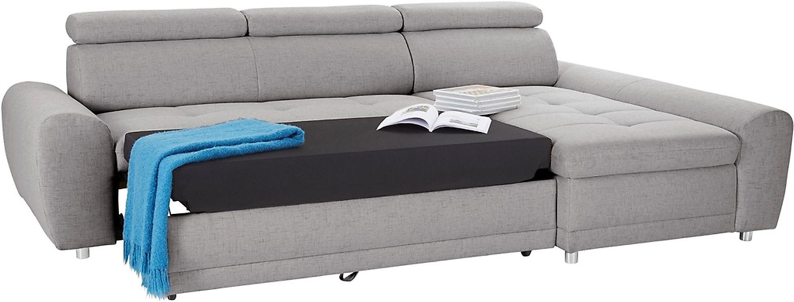 sit&more Ecksofa »Riva L-Form«, inklusive Kopteilverstellung, wahlweise mit günstig online kaufen