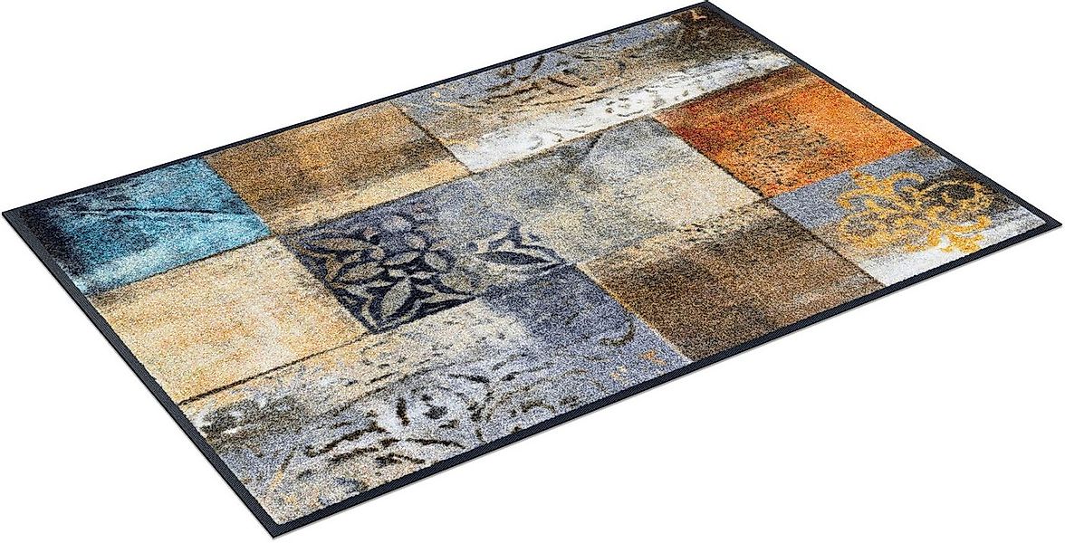 wash+dry by Kleen-Tex Teppich Tilea, rechteckig, Höhe: 7 mm, rutschhemmend, günstig online kaufen