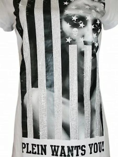 Philipp Plein Damen Shirt Plein Wants You (XL) günstig online kaufen