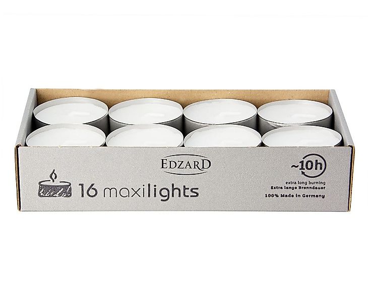 EDZARD Teelicht Maxiteelichter 16 Stück (Set, günstig online kaufen