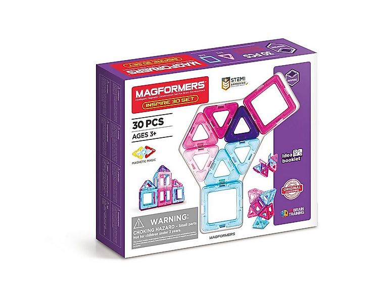 MAGFORMERS MAGFORMERS Magnetspielzeug Inspire-Set 30 Teile Magnetspielbaust günstig online kaufen