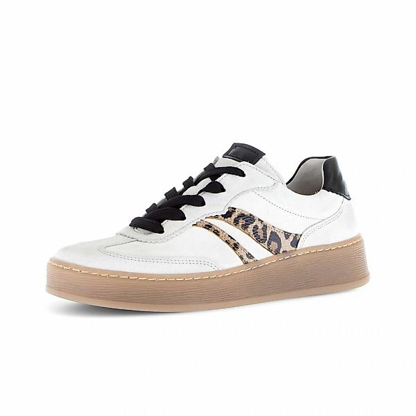 Gabor Sneaker "Sneaker low Materialmix Leder" günstig online kaufen