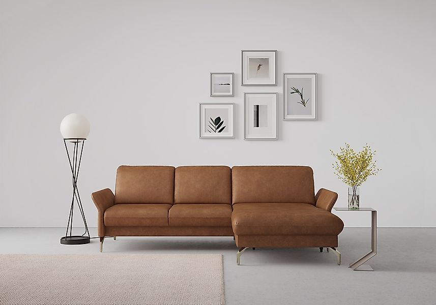 sit&more Ecksofa "Fashion L-Form", wahlweise mit Kopfteilverstellung, Vorzi günstig online kaufen